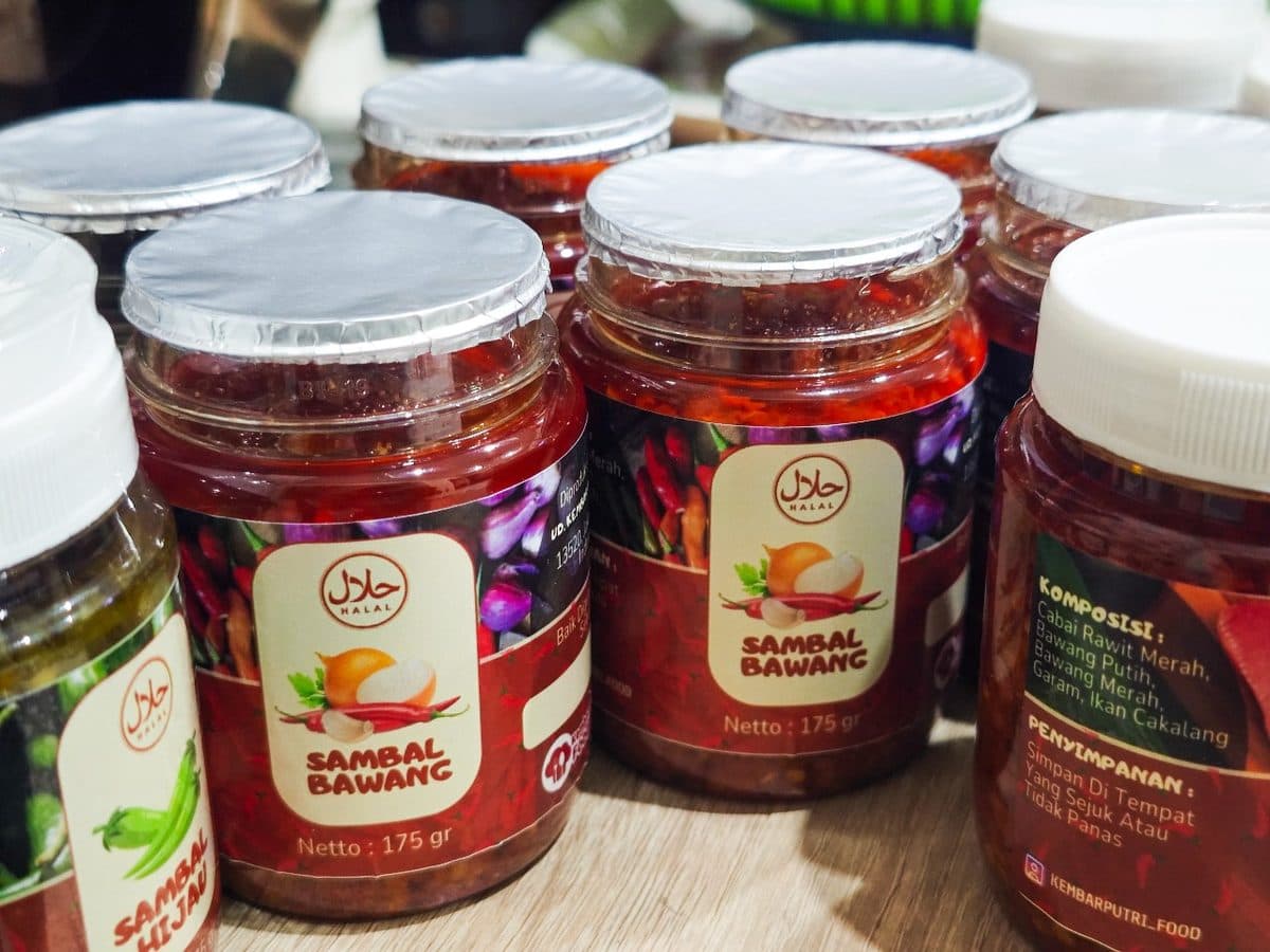 Kemasan toples sambal